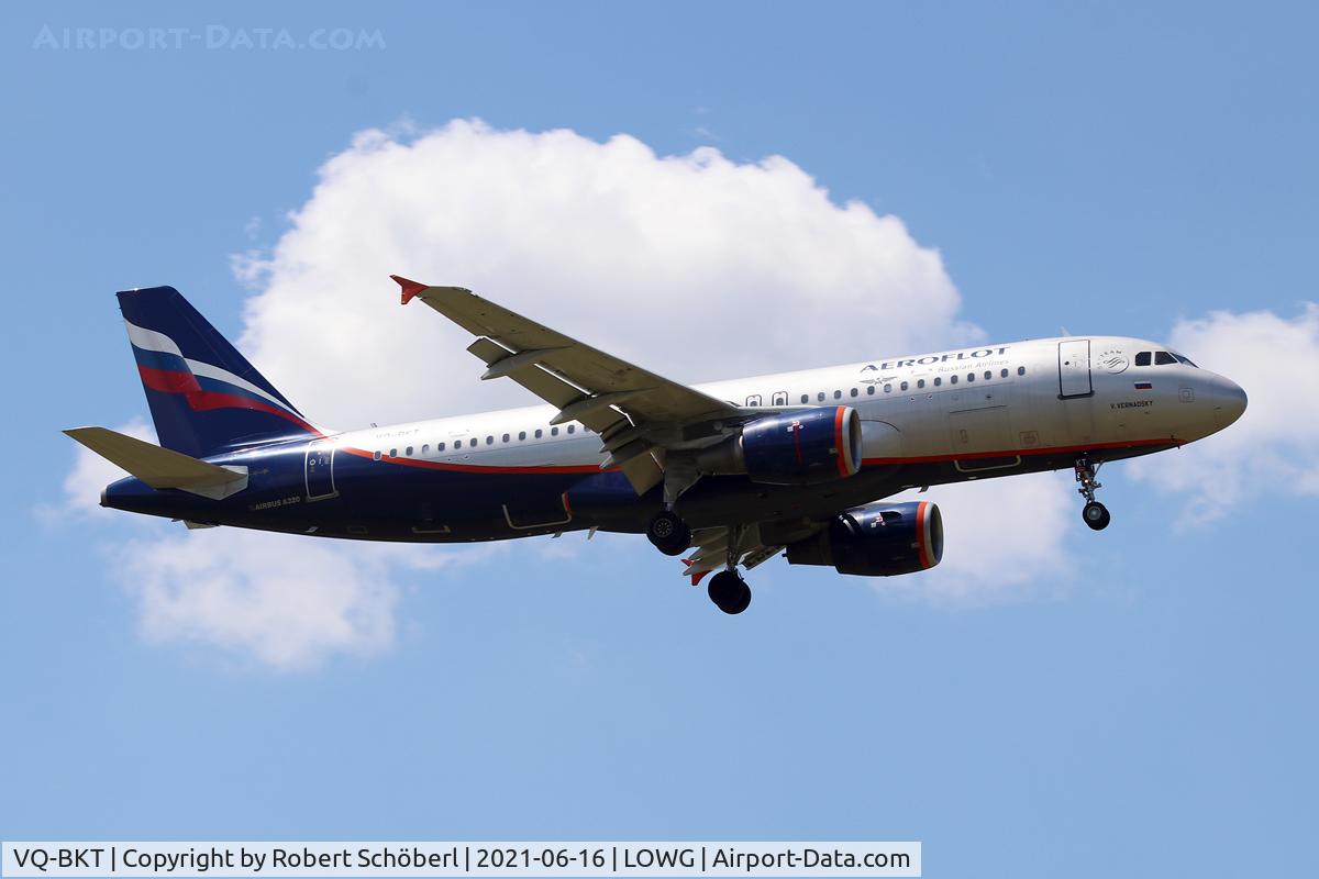 VQ-BKT, 2011 Airbus A320-214 C/N 4712, VQ-BKT @ LOWG 2021