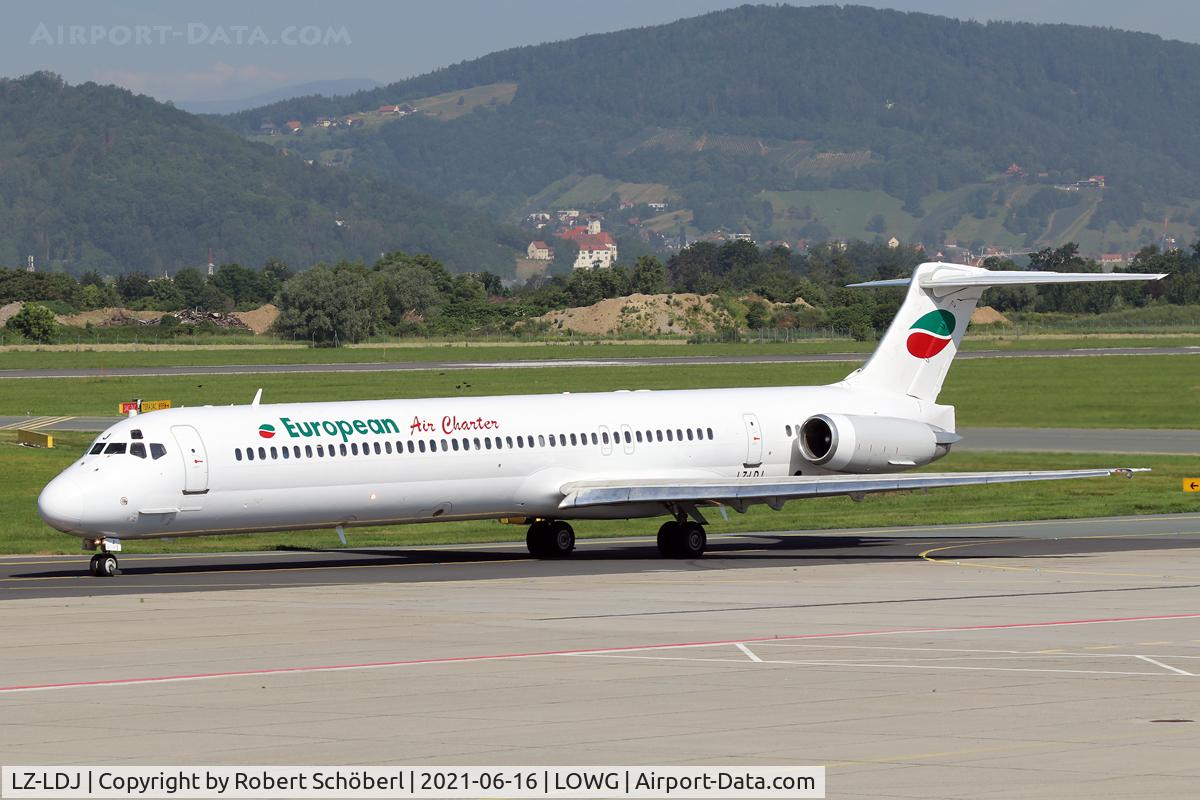 LZ-LDJ, 1995 McDonnell Douglas MD-82 (DC-9-82) C/N 53230, LZ-LDJ @ LOWG 2021