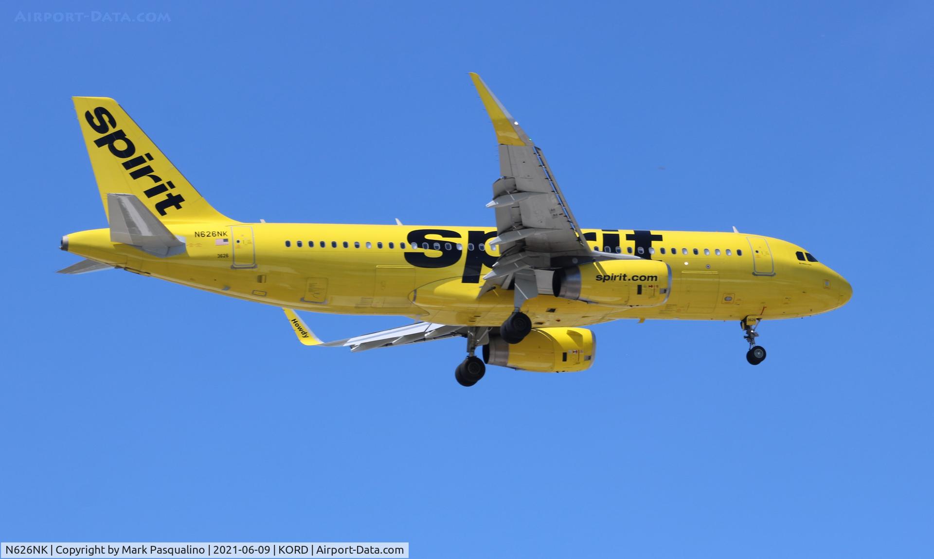 N626NK, 2014 Airbus A320-232 C/N 5999, Airbus A320-232
