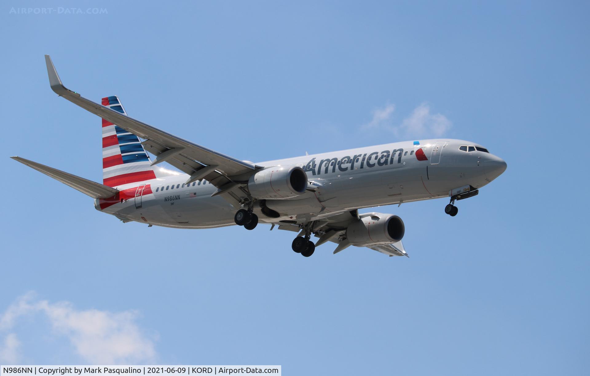 N986NN, 2016 Boeing 737-823 C/N 31236, Boeing 737-823