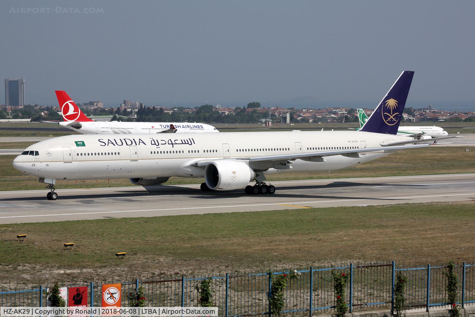 HZ-AK29, 2015 Boeing 777-368/ER C/N 42267, at ist