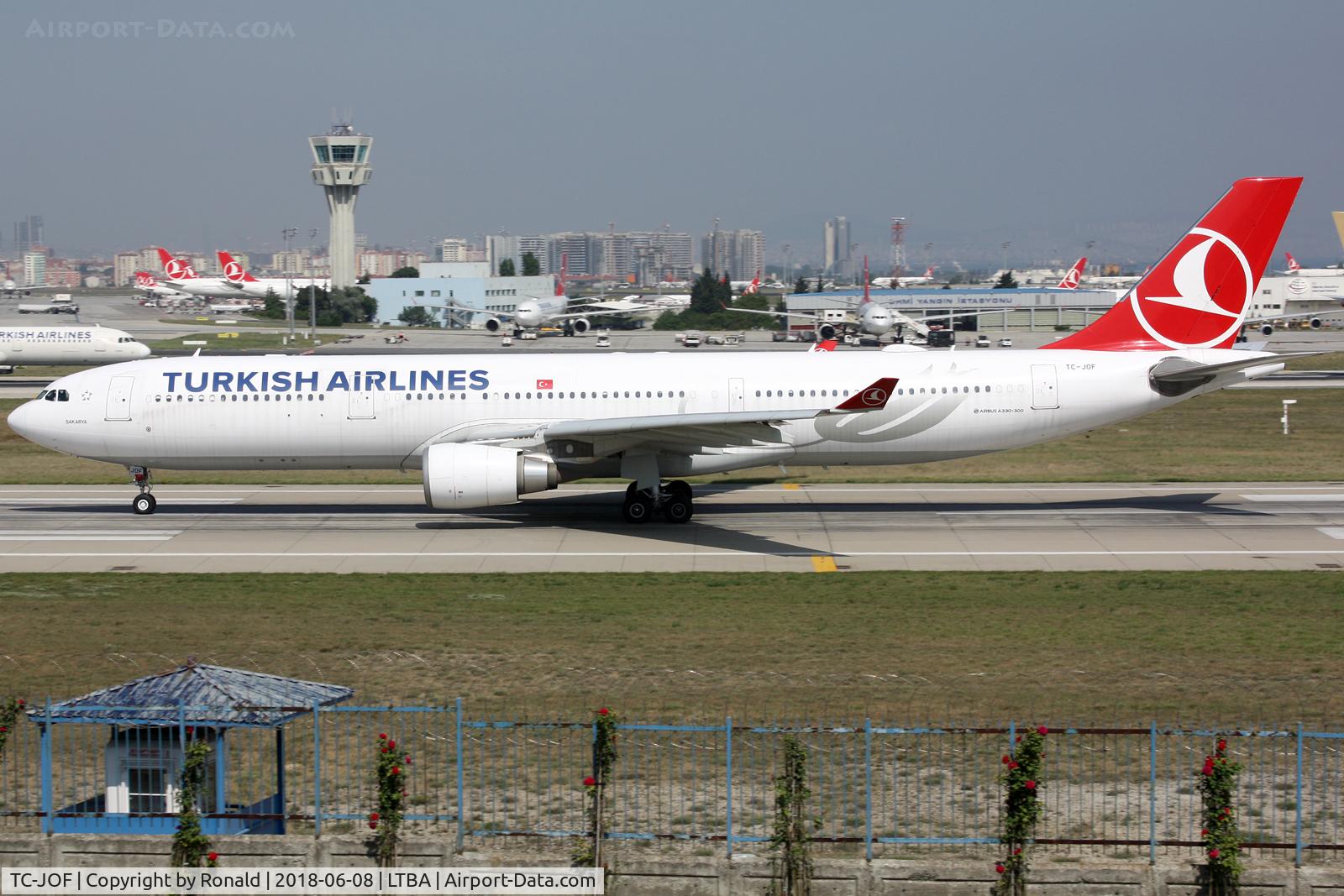 TC-JOF, 2015 Airbus A330-303 C/N 1616, at ist