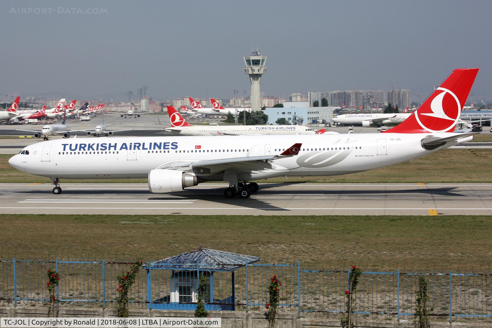TC-JOL, 2015 Airbus A330-303 C/N 1644, at ist