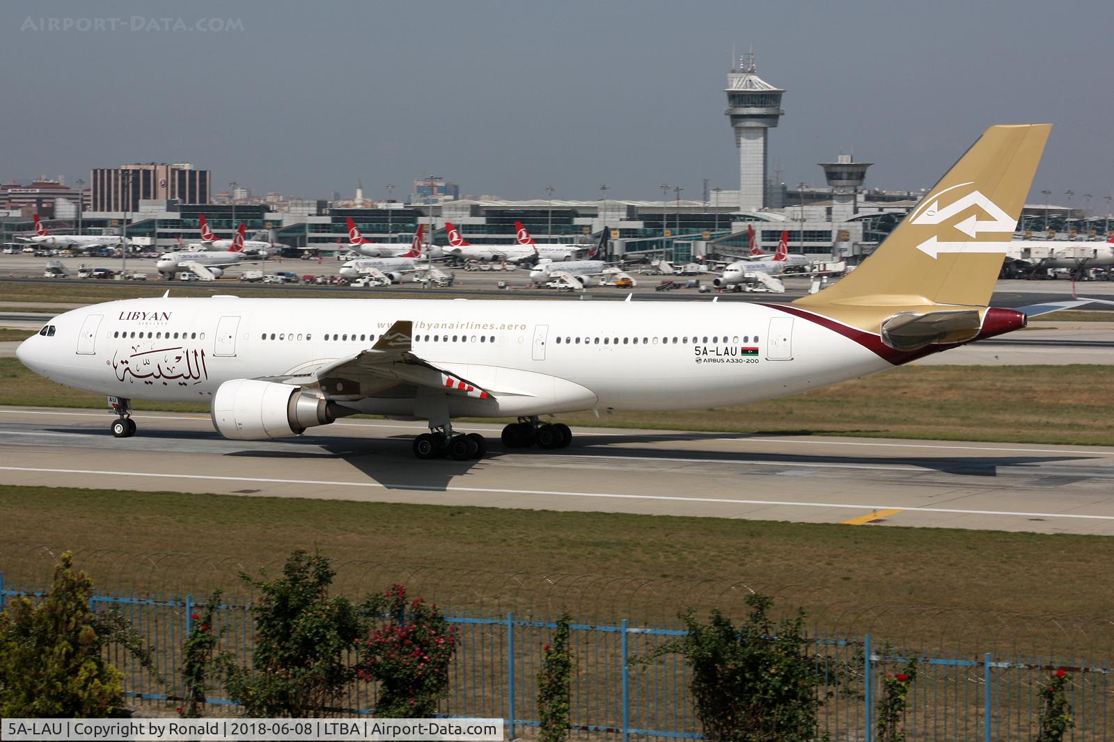 5A-LAU, 2014 Airbus A330-202 C/N 1543, at ist