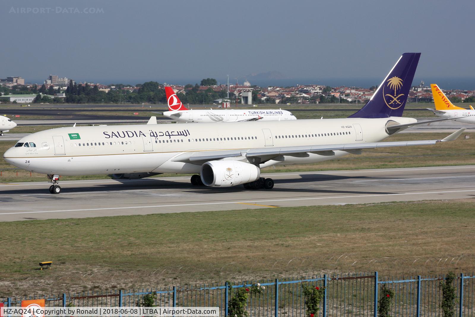 HZ-AQ24, 2017 Airbus A330-343 C/N 1781, at ist