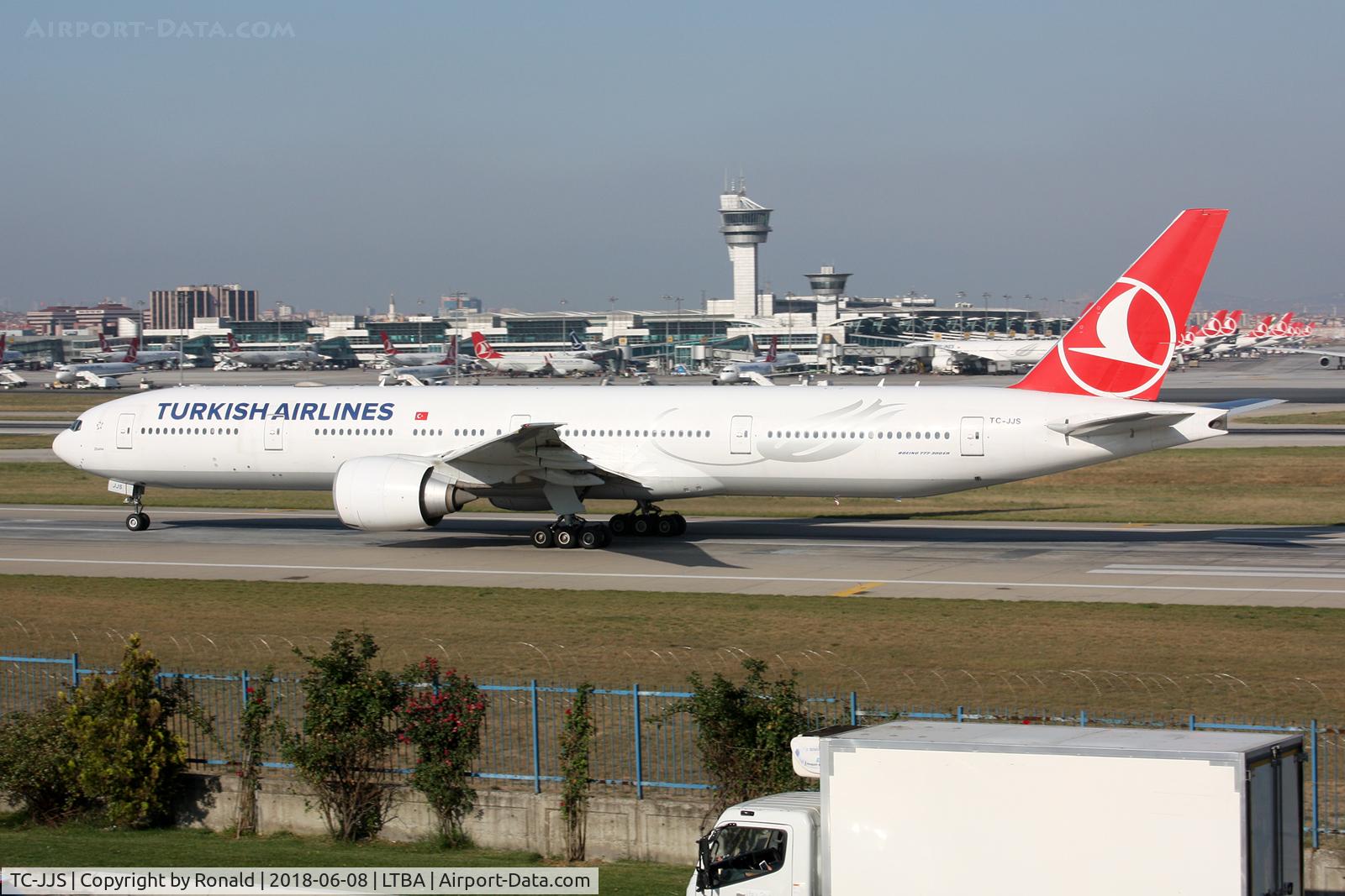 TC-JJS, 2014 Boeing 777-3F2/ER C/N 44117, at ist