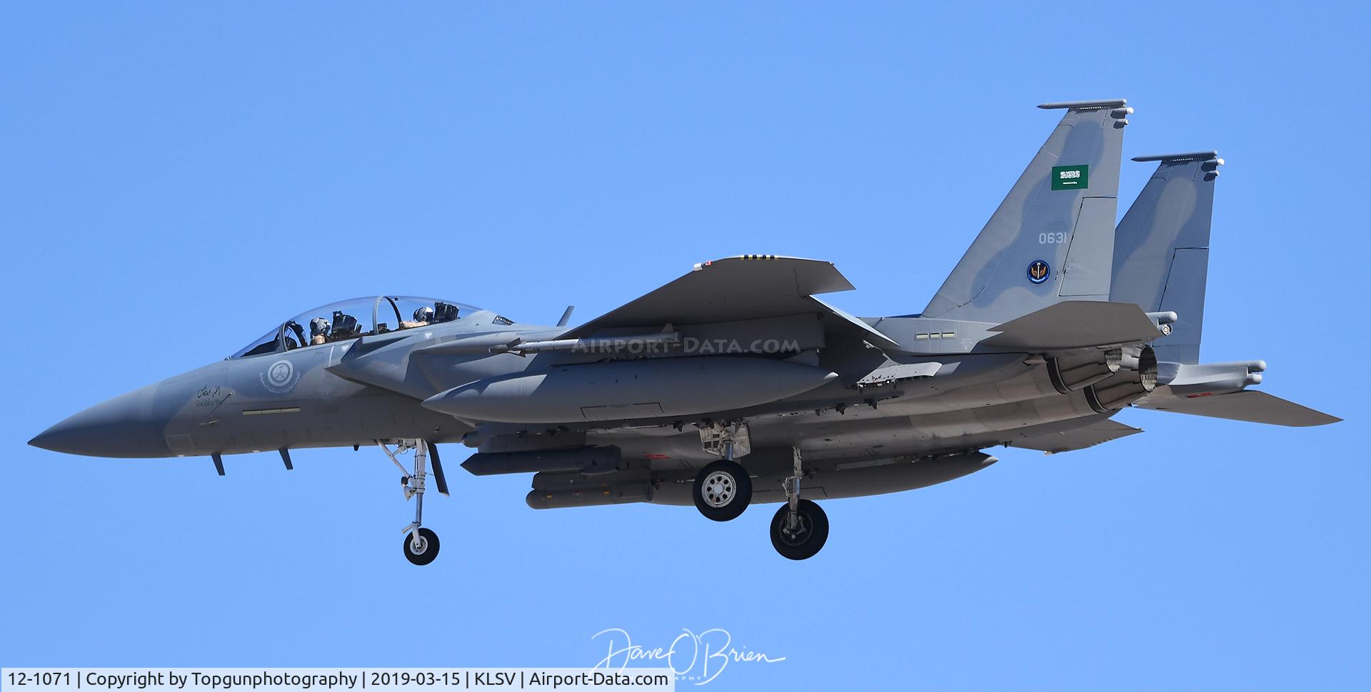 12-1071, 2014 McDonnell Douglas F-15SA C/N 631, Saudi Arabia F-15SA