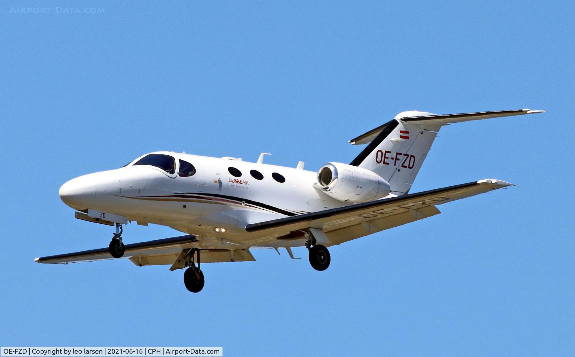 OE-FZD, 2009 Cessna 510 Citation Mustang Citation Mustang C/N 510-0216, Copenhagen 16.6.2021