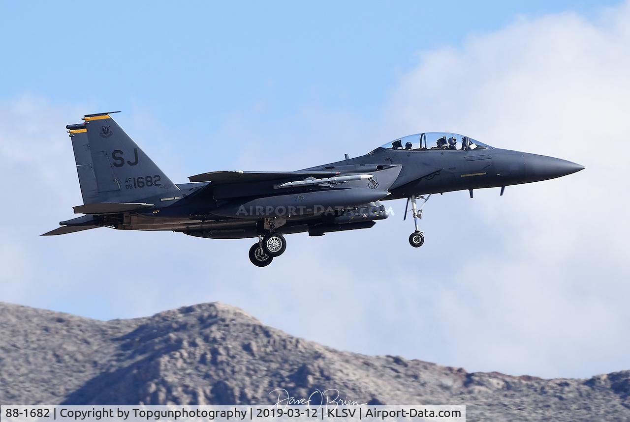 88-1682, 1986 McDonnell Douglas F-15E Strike Eagle C/N 1091/E066, 336th FS