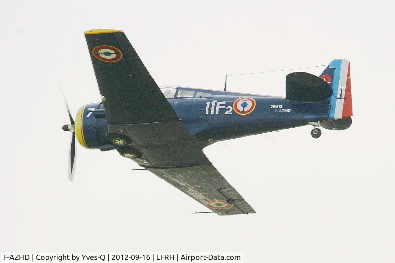 F-AZHD, North American NA-68 C/N SA-30, North American NA-68 (T6), On display, Lann Bihoué Naval Air Base (LFRH-LRT) open day 2012