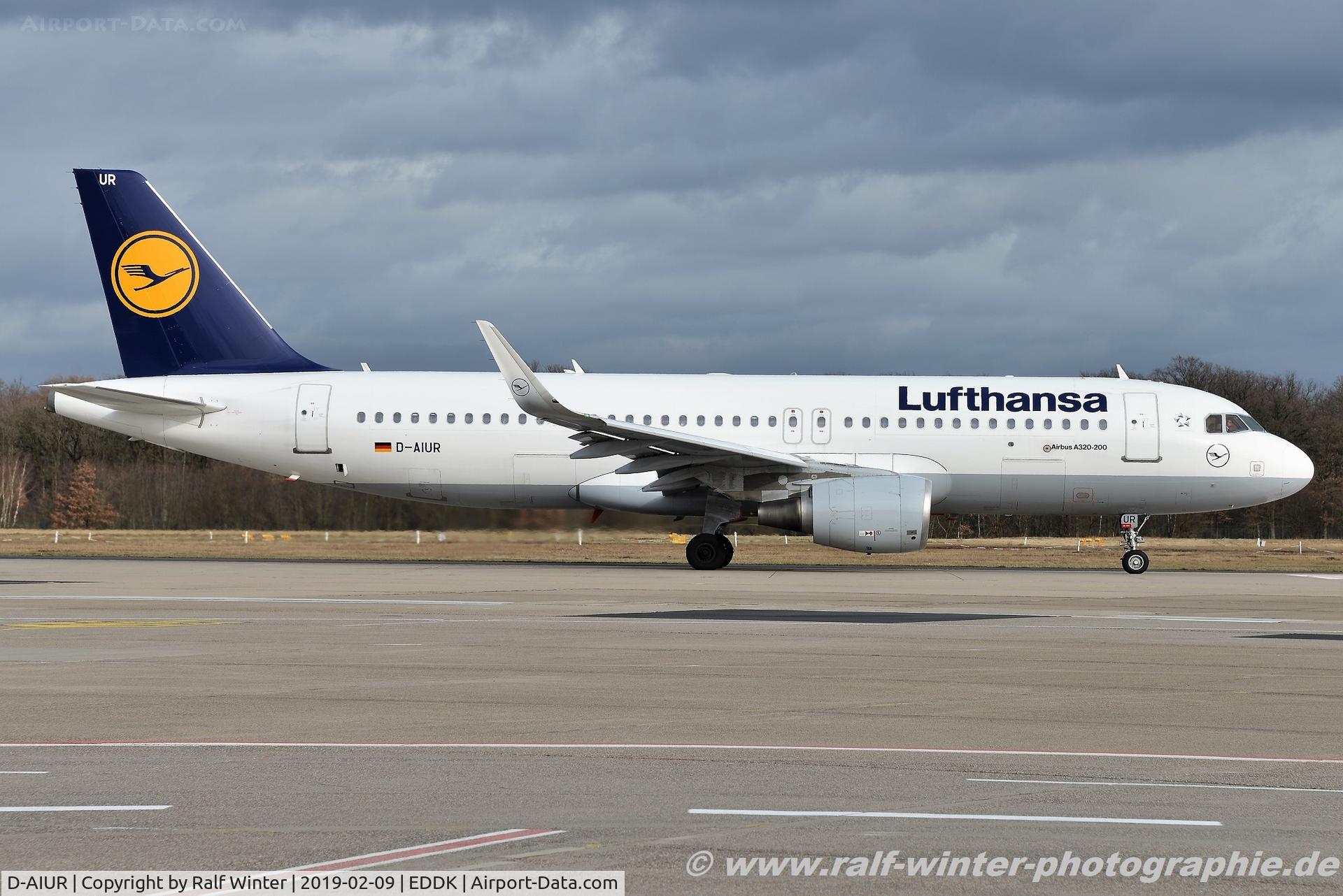 D-AIUR, 2015 Airbus A320-214 C/N 6985, Airbus A320-214(W) - LH DLH Lufthansa - 6985 - D-AIUR - 09.02.2019 - CGN