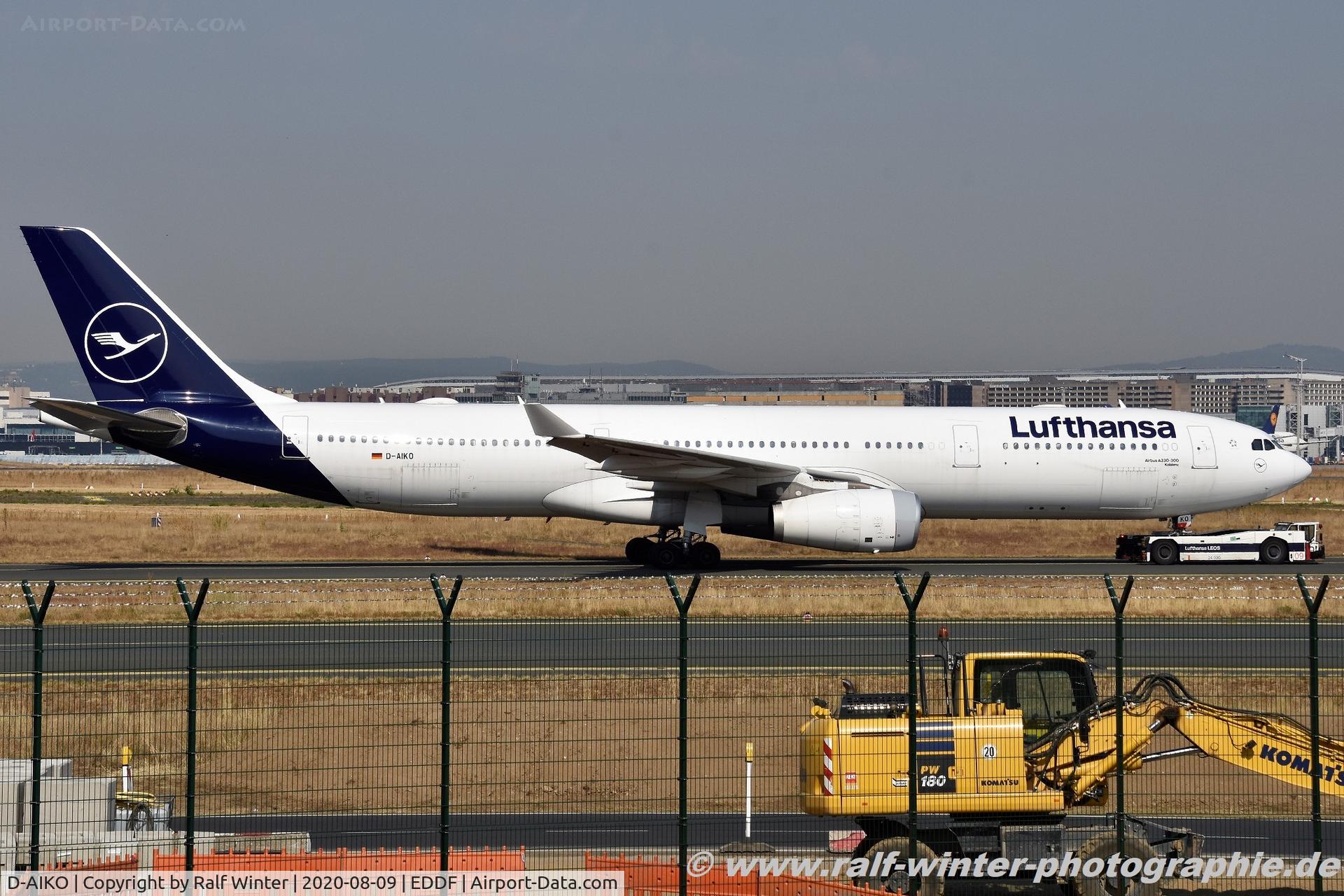 D-AIKO, 2009 Airbus A330-343X C/N 989, Airbus A330-343 - LH DLH Lufthansa - 989 - DAIKO - 09.08.2020 - FRA