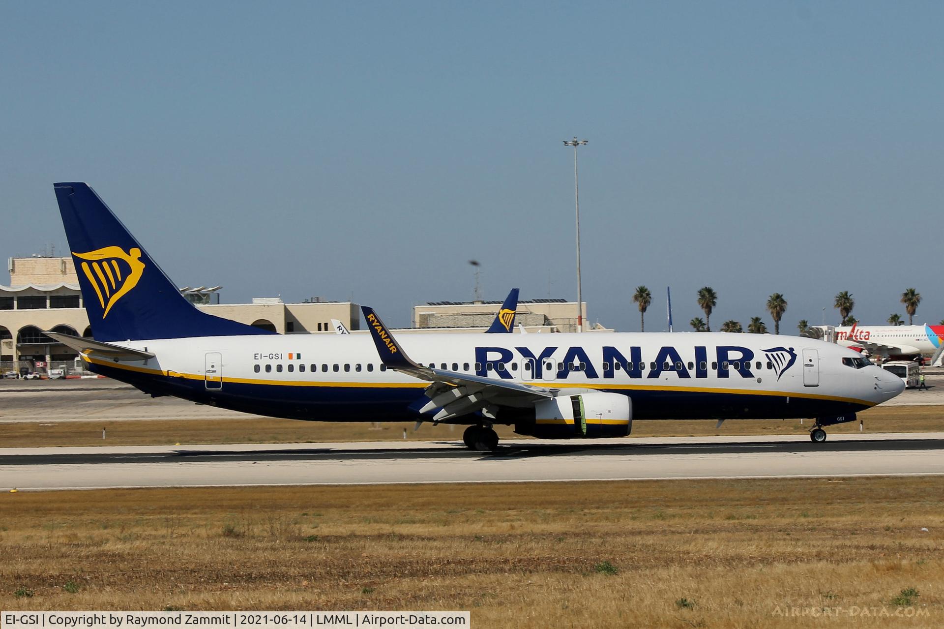 EI-GSI, 2018 Boeing 737-800 C/N 44848, B737-800 EI-GSI Ryanair
