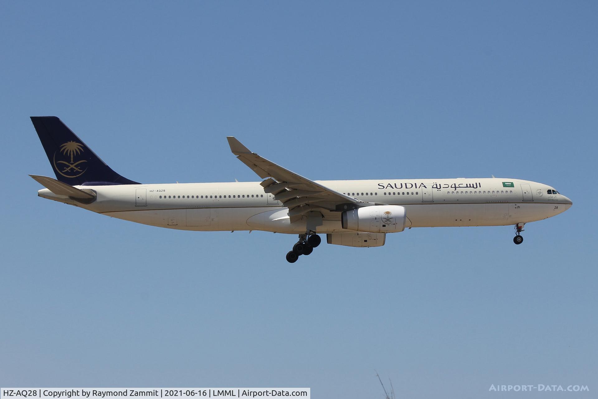 HZ-AQ28, 2017 Airbus A330-343 C/N 1803, A330 HZ-AQ28 Saudia Arabian Airlines