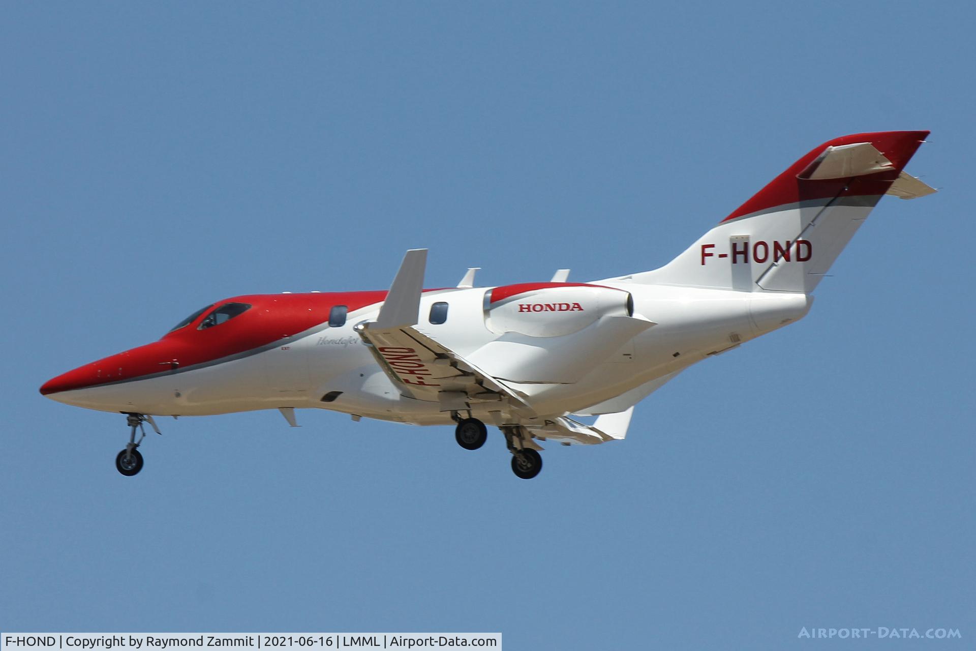 F-HOND, 2017 Honda HA-420 Hondajet C/N 42000097, Honda HA-420 Hondajet F-HOND