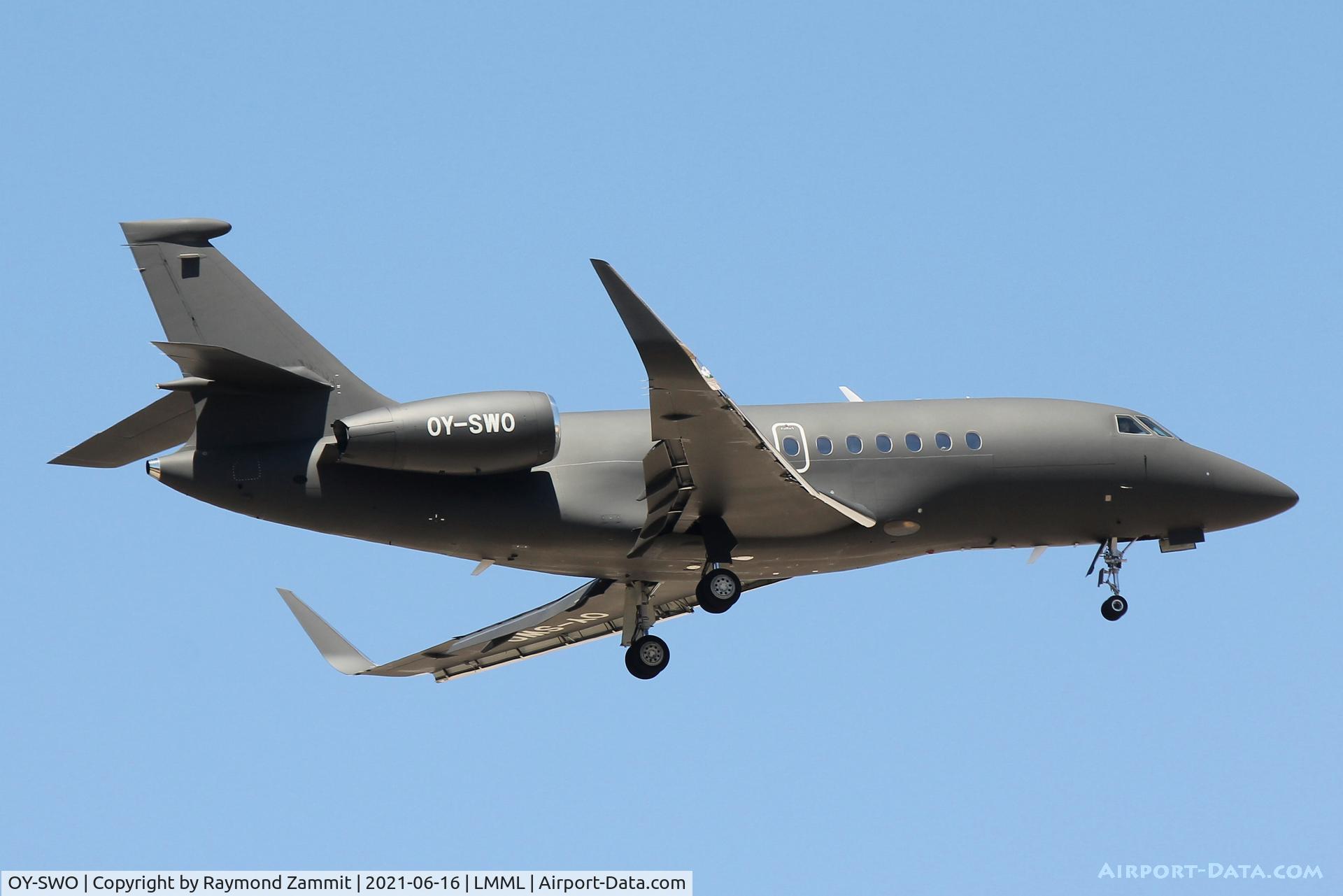 OY-SWO, 2014 Dassault Falcon 2000S C/N 725, Dassault Falcon 2000S OY-SWO Blackbird Aviation