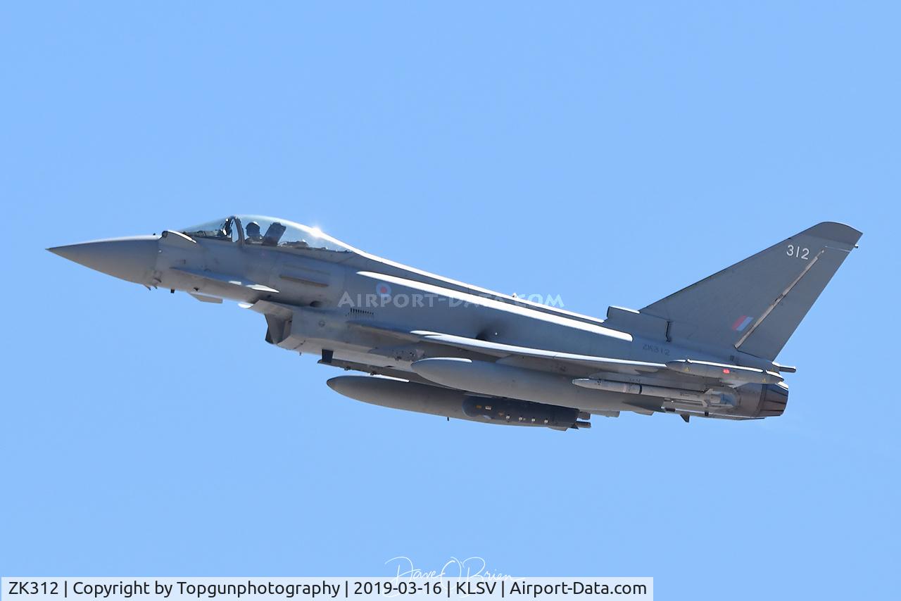 ZK312, 2010 Eurofighter EF-2000 Typhoon FGR4 C/N BS067/274, SHARK21