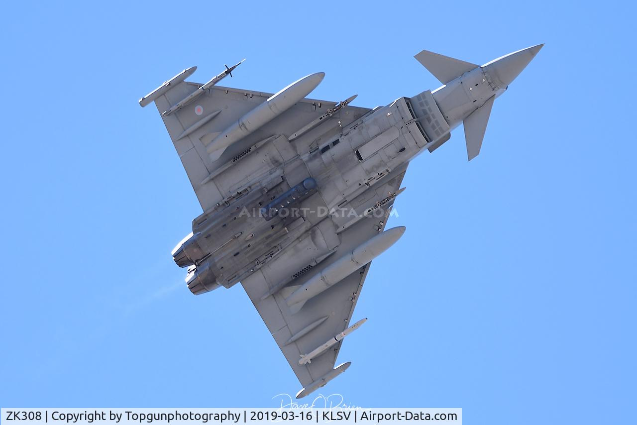 ZK308, 2009 Eurofighter EF-2000 Typhoon FGR4 C/N BS059, SHARK31 over the top