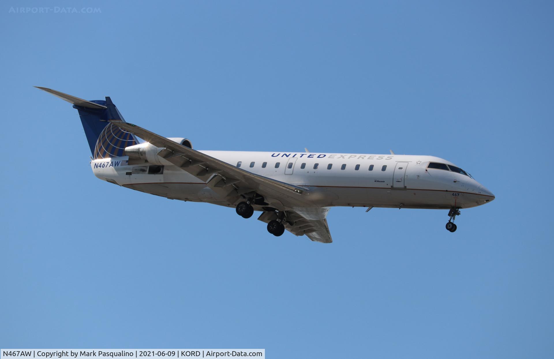 N467AW, Bombardier CRJ-200ER (CL-600-2B19) C/N 7900, CL-600-2B19