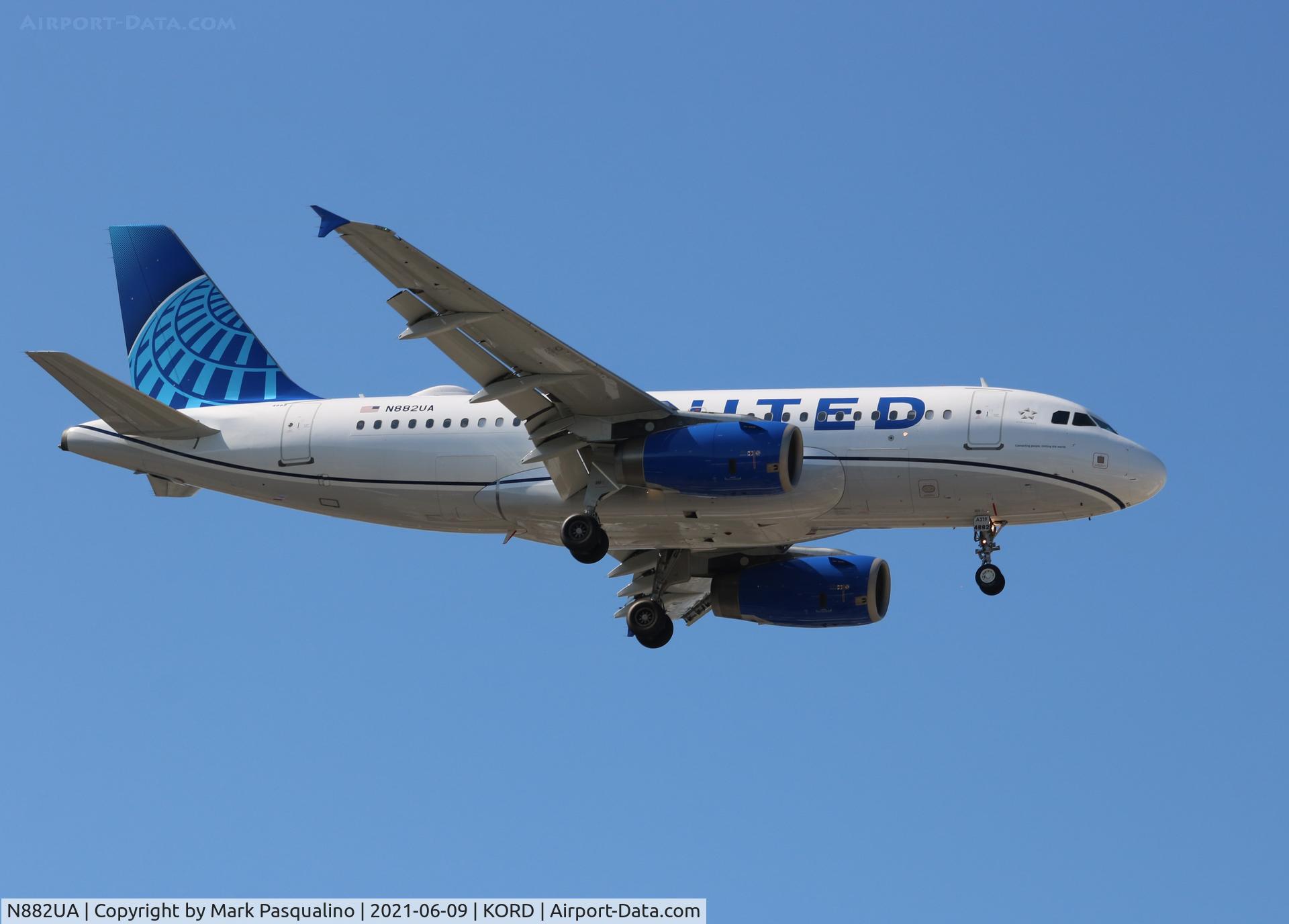 N882UA, 2005 Airbus A319-132 C/N 2505, Airbus A319-132