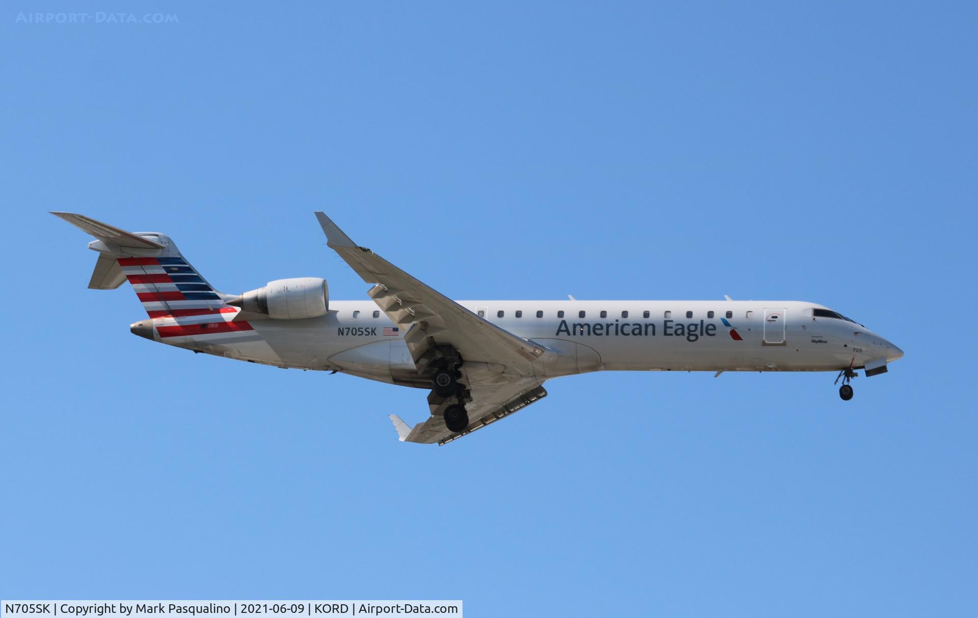 N705SK, 2004 Bombardier CRJ-701 (CL-600-2C10) Regional Jet C/N 10145, CL-600-2C10