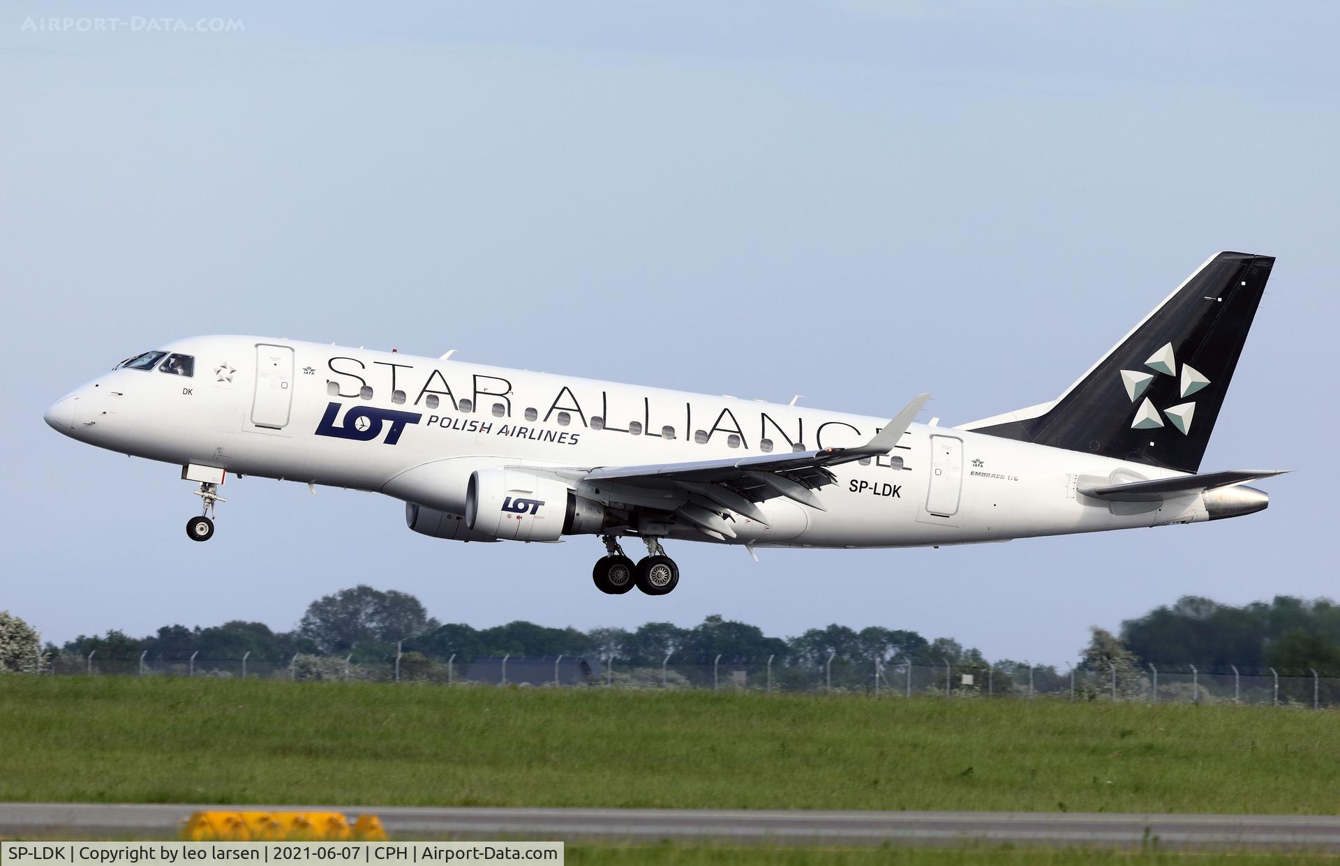 SP-LDK, 2005 Embraer 170LR (ERJ-170-100LR) C/N 17000074, Copenhagen 7.6.2021