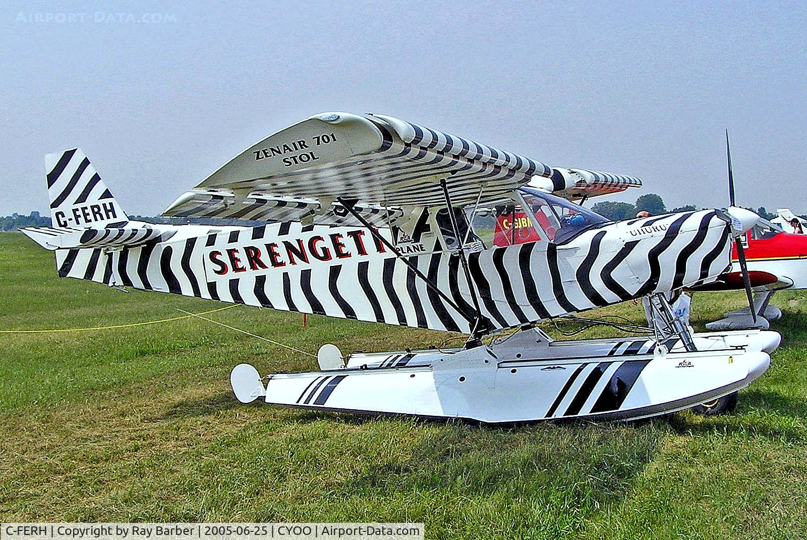 C-FERH, 1994 Zenair STOL CH-701 C/N 7-1386, C-FERH   Zenair CH.701 STOL [7-1386] Oshawa~C 25/06/2005
