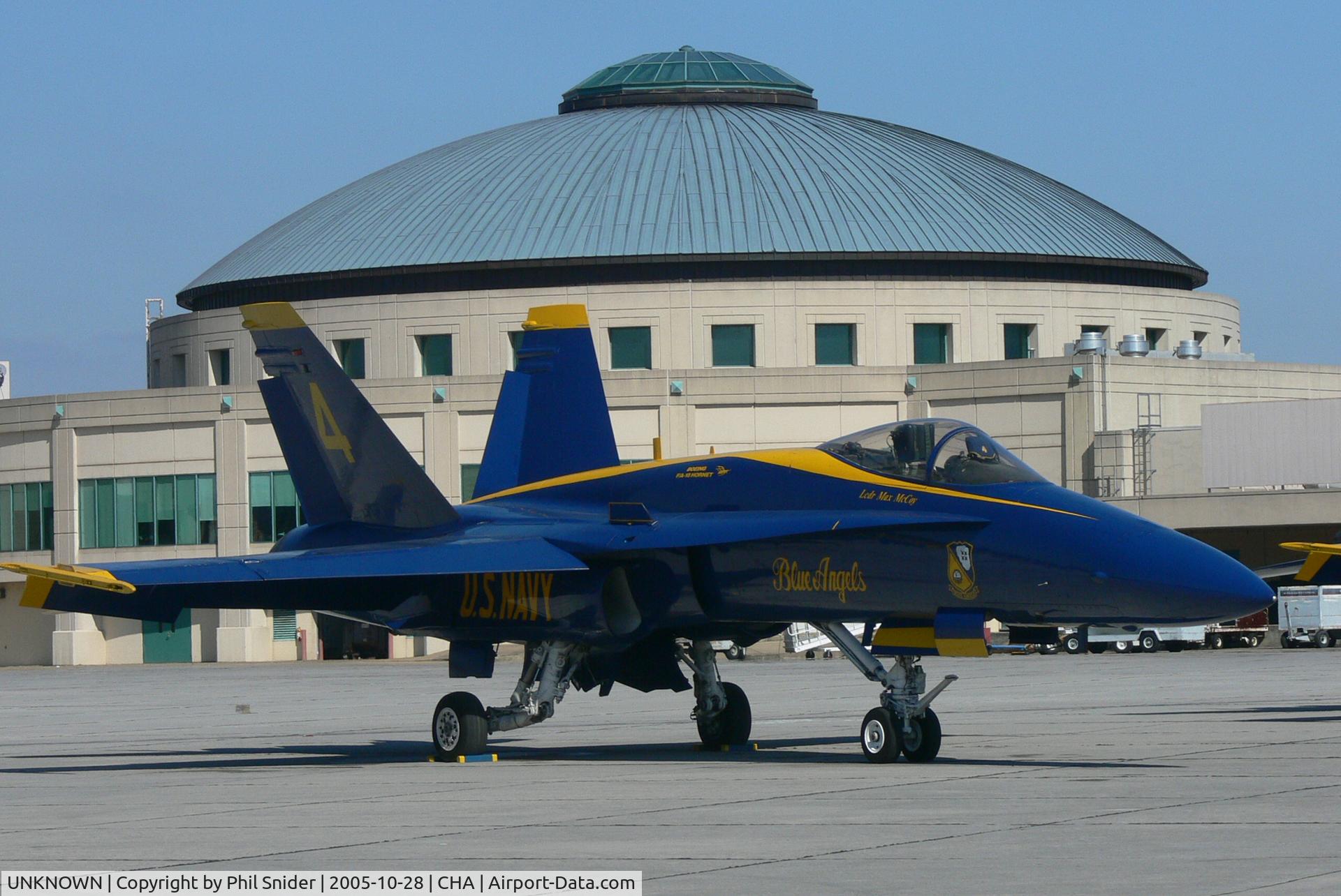 UNKNOWN, Unknown Unknown C/N Unknown, CHA main terminal building w/ Blue Angel #4.