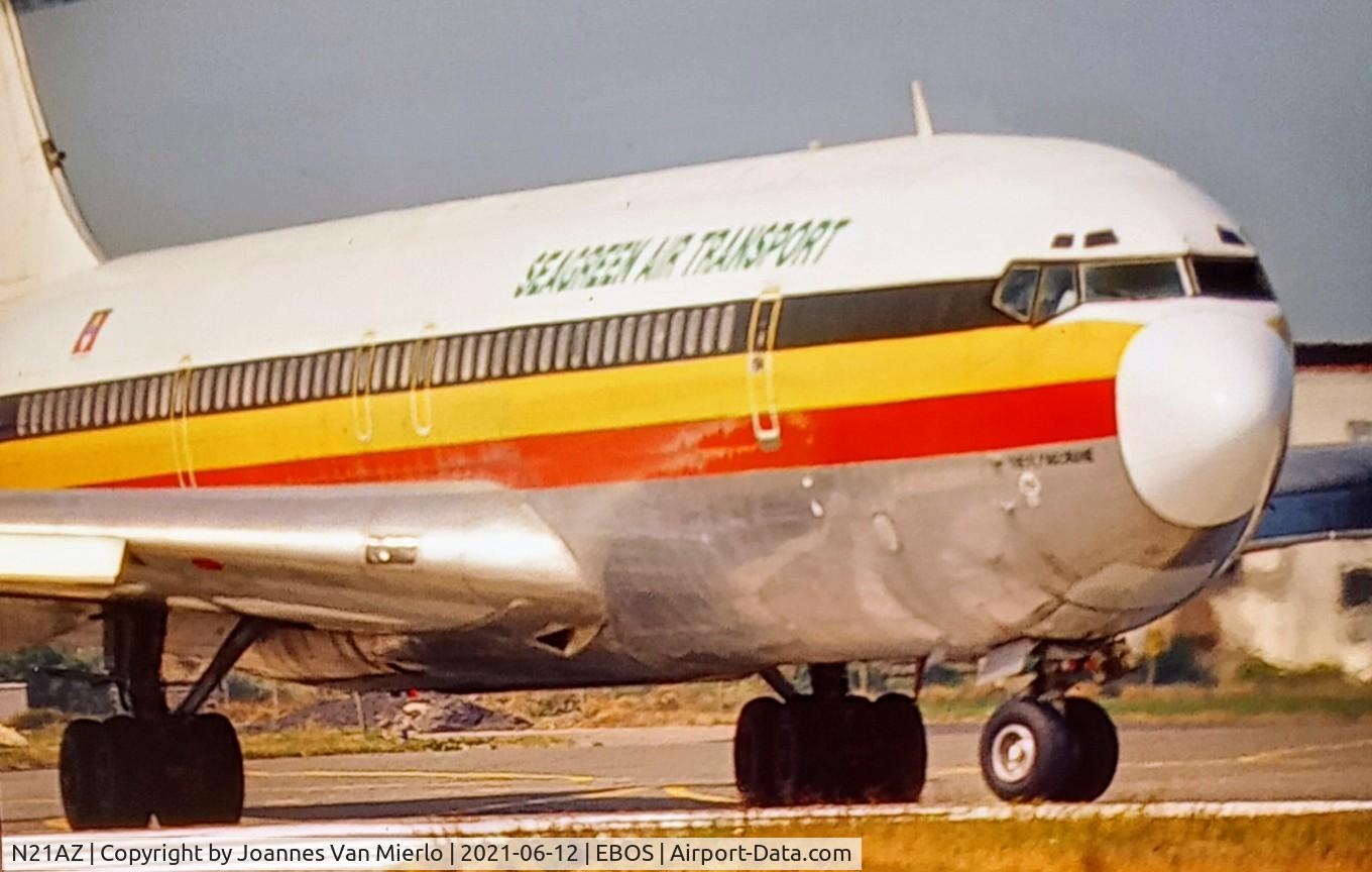 N21AZ, 1964 Boeing 707-351C C/N 18747, scan from slide