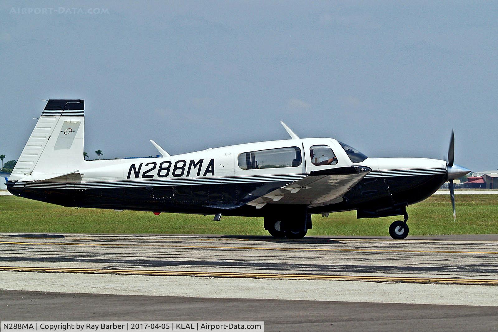 N288MA, 1999 Mooney M20R Ovation C/N 29-0175, N288MA   Mooney M20R Ovation [29-0175] Lakeland-Linder~N 05/04/2017