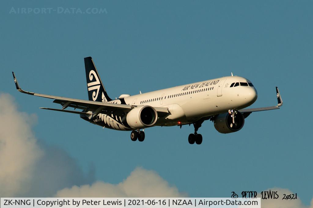 ZK-NNG, 2019 Airbus A321-271NX C/N 8908, Air New Zealand Ltd.