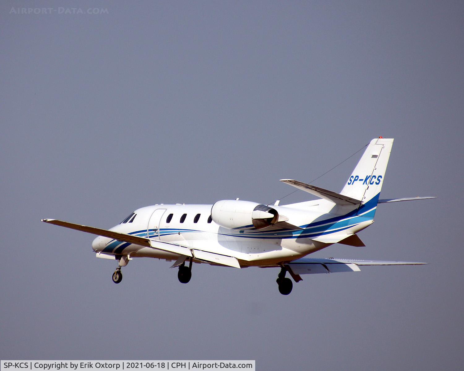 SP-KCS, 2006 Cessna 560XLS Citation Excel C/N 560-5649, SP-KCS landing rw 22L