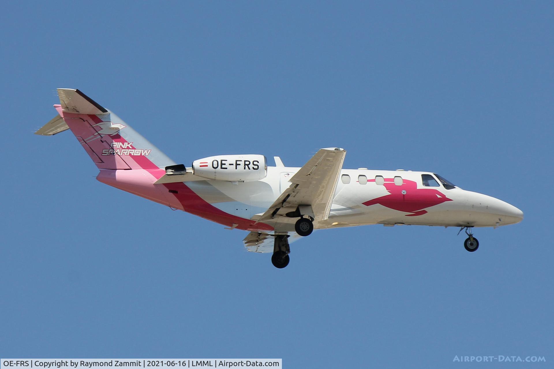 OE-FRS, 2001 Cessna 525A CitationJet CJ2 C/N 525A-0029, Cessna 525A CitationJet CJ2 OE-FRS Pink Sparrow Aviation