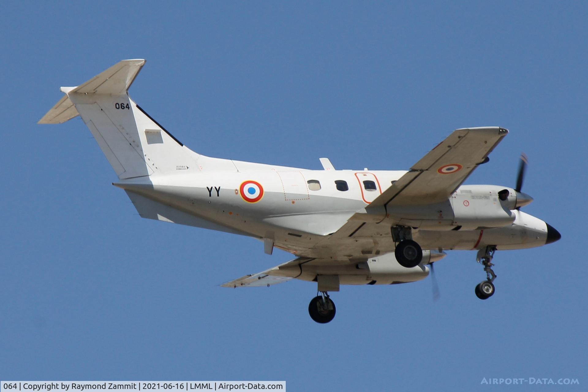064, Embraer EMB-121AA Xingu C/N 121064, Embraer EMB-121AA Xingu 064/YY French Navy