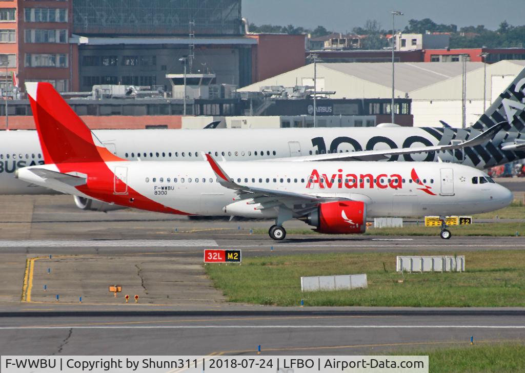 F-WWBU, 2018 Airbus A320-251N C/N 8300, C/n 8300 - To be N779AV
