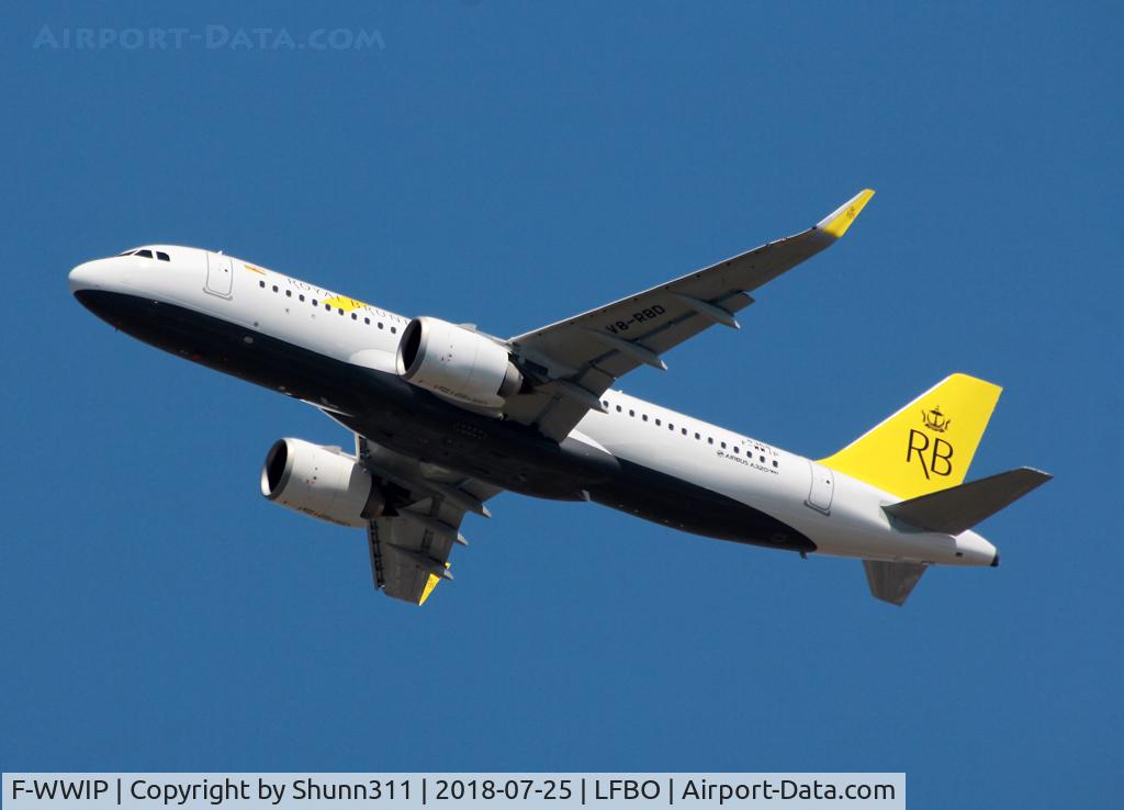 F-WWIP, 2018 Airbus A320-251N C/N 8368, C/n 8368 - To be V8-RBD