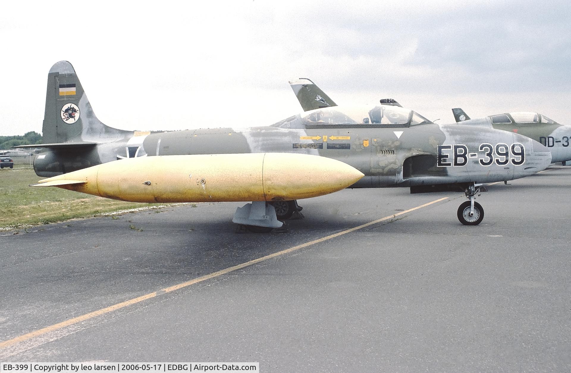 EB-399, Lockheed T-33A Shooting Star C/N 580-8960, Berlin Gatow 17.5.2006