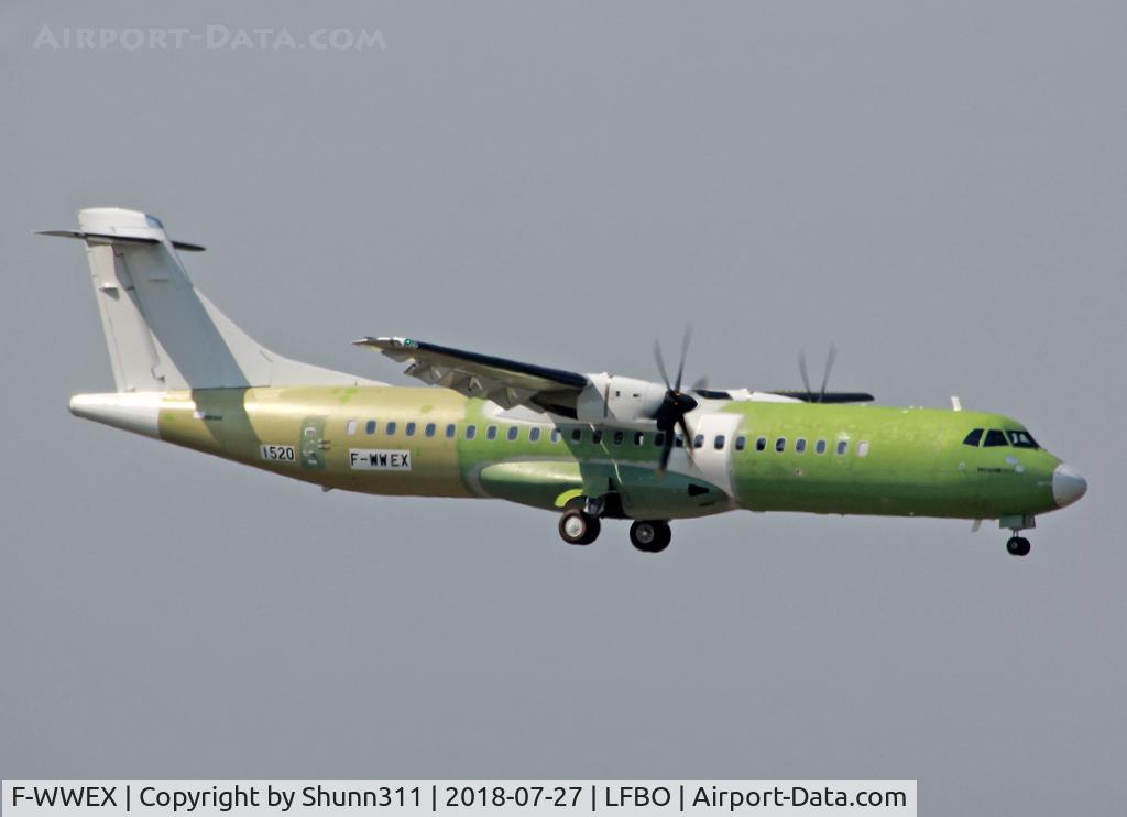F-WWEX, 2018 ATR 72-600 (72-212A) C/N 1520, C/n 1520 - For Easyfly