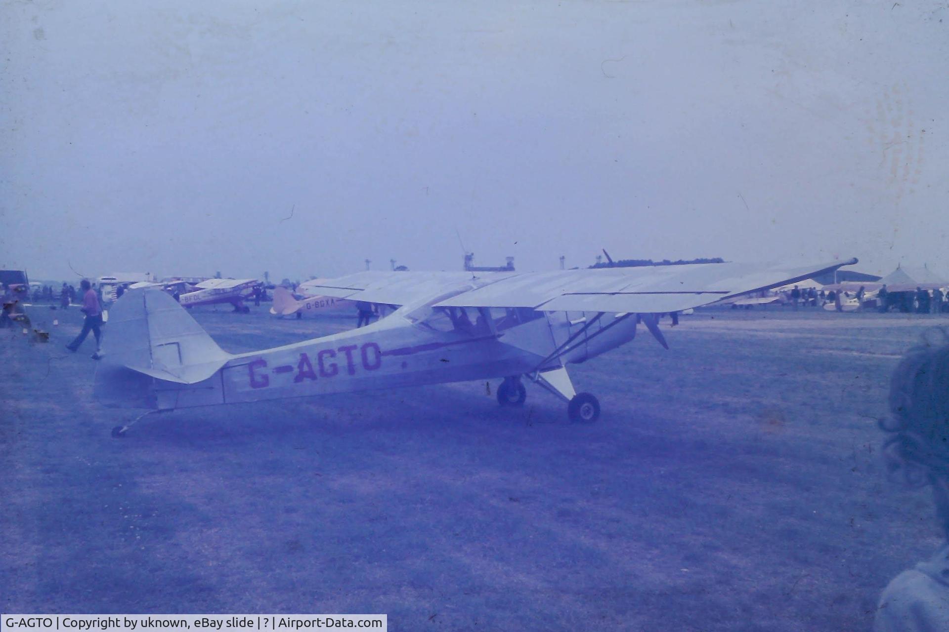 G-AGTO, 1945 Auster J-1 Autocrat C/N 1822, eBay slide