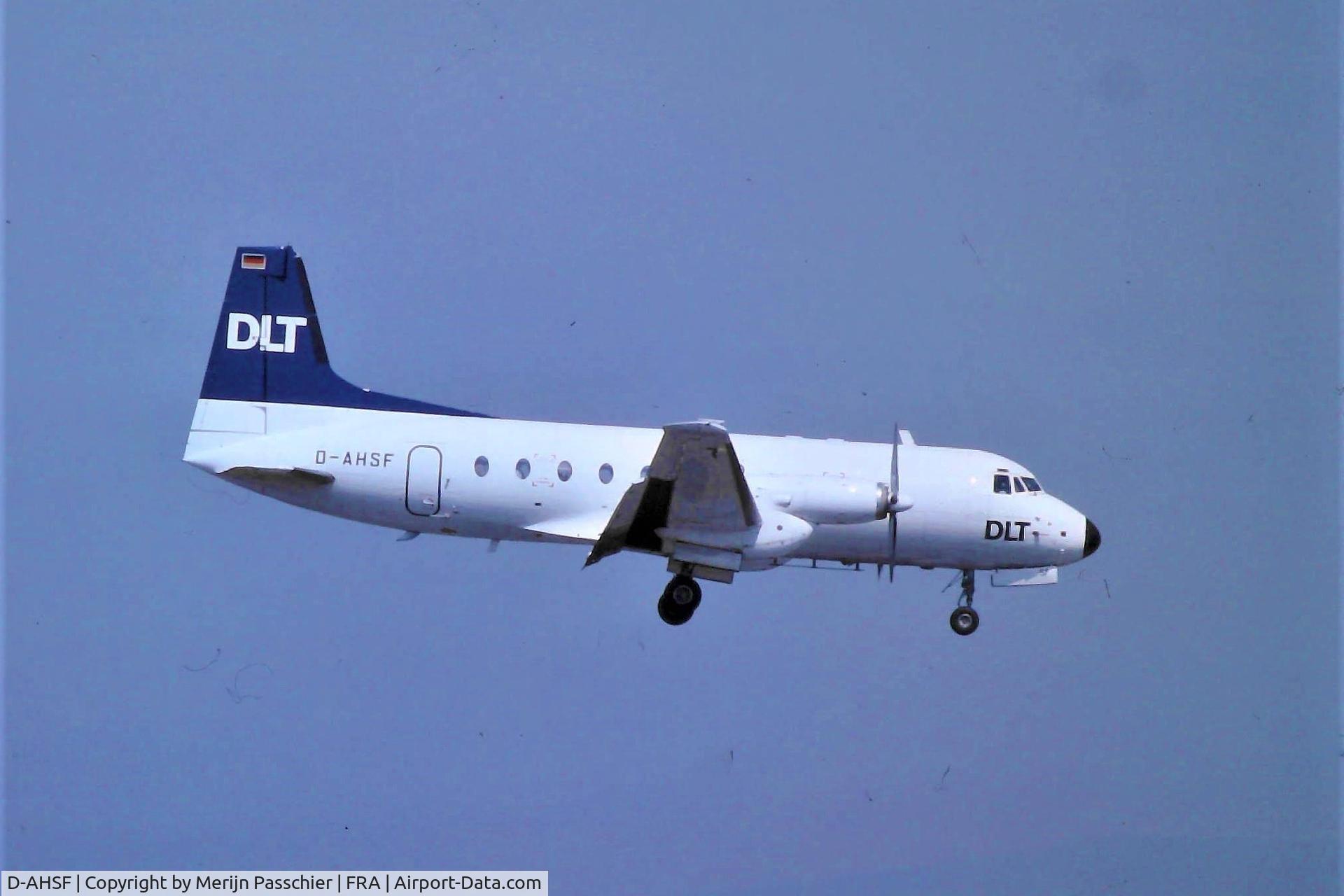 D-AHSF, 1984 Hawker Siddeley HS.748 Series 2B C/N 1797, eBay slide