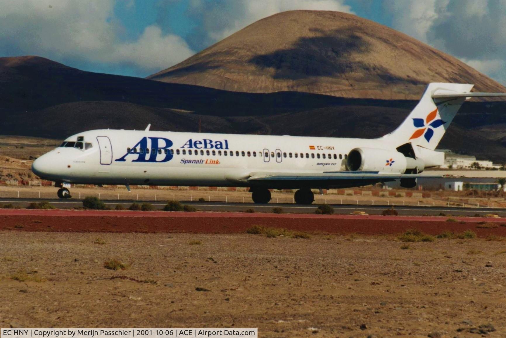 EC-HNY, 2000 Boeing 717-2CM C/N 55059, bought photo