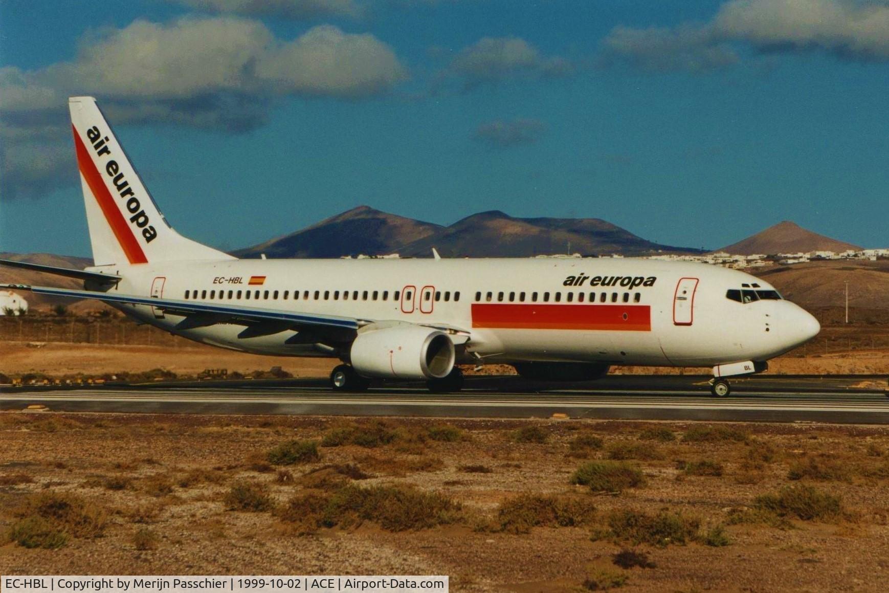 EC-HBL, 1999 Boeing 737-85P C/N 28381, bought photo