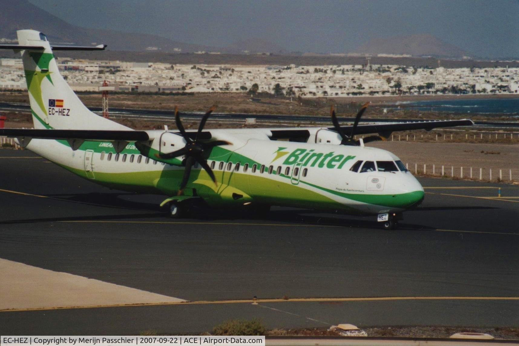 EC-HEZ, 1998 ATR 72-212A C/N 582, Bought Photo