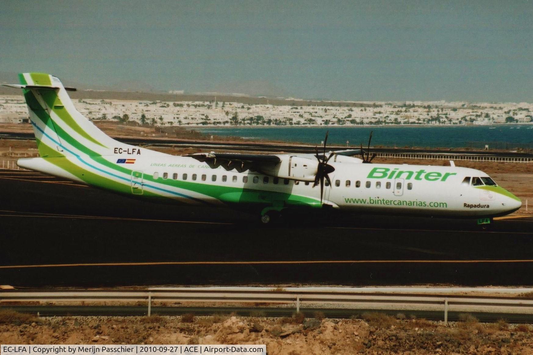 EC-LFA, 2010 ATR 72-212A C/N 902, bought photo
