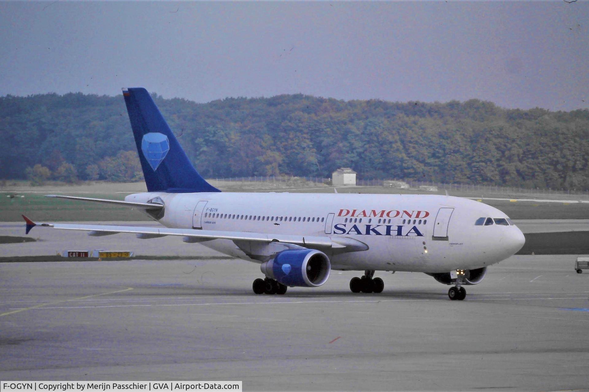 F-OGYN, 1988 Airbus A310-324 C/N 458, eBay slide