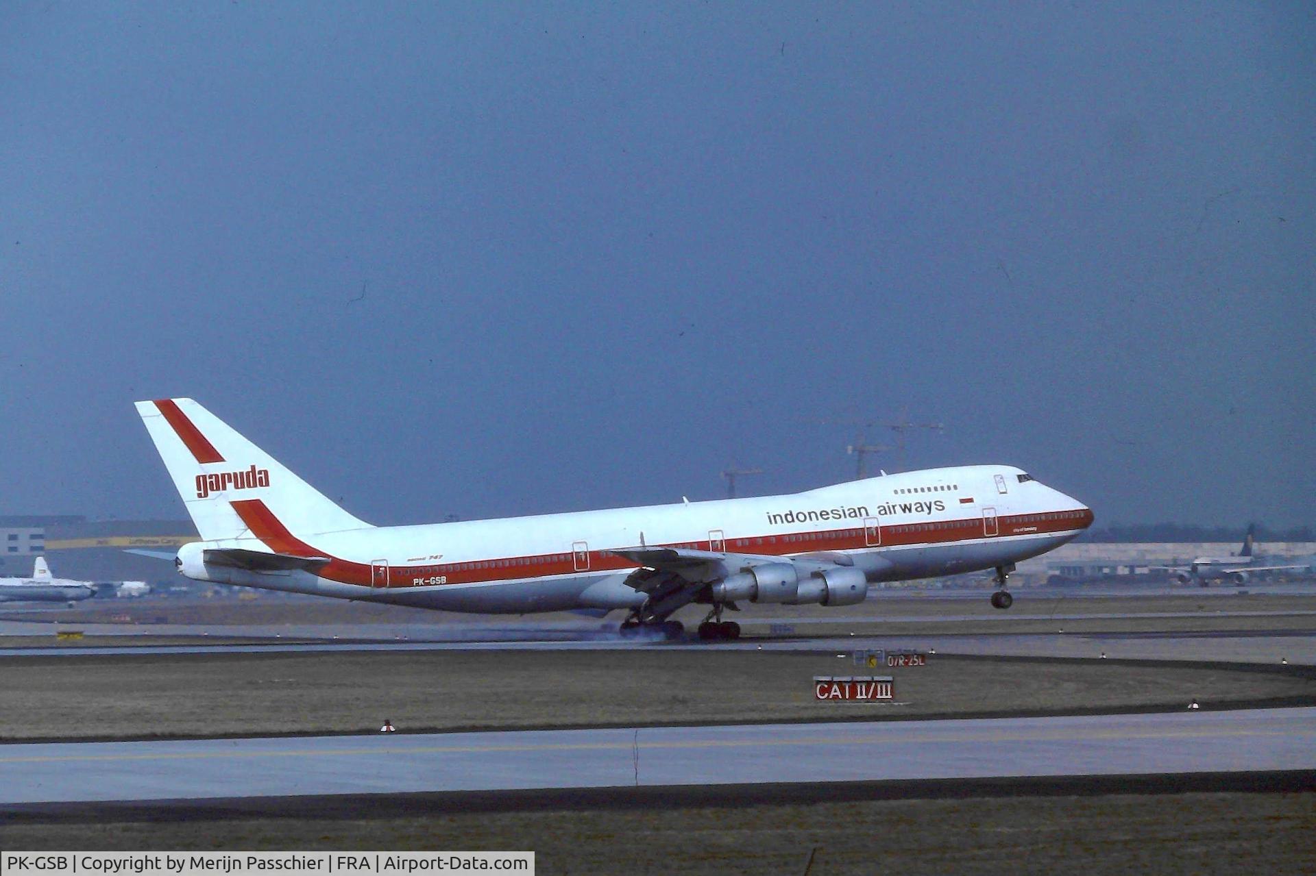 PK-GSB, 1980 Boeing 747-2U3B C/N 22247, eBay Slide