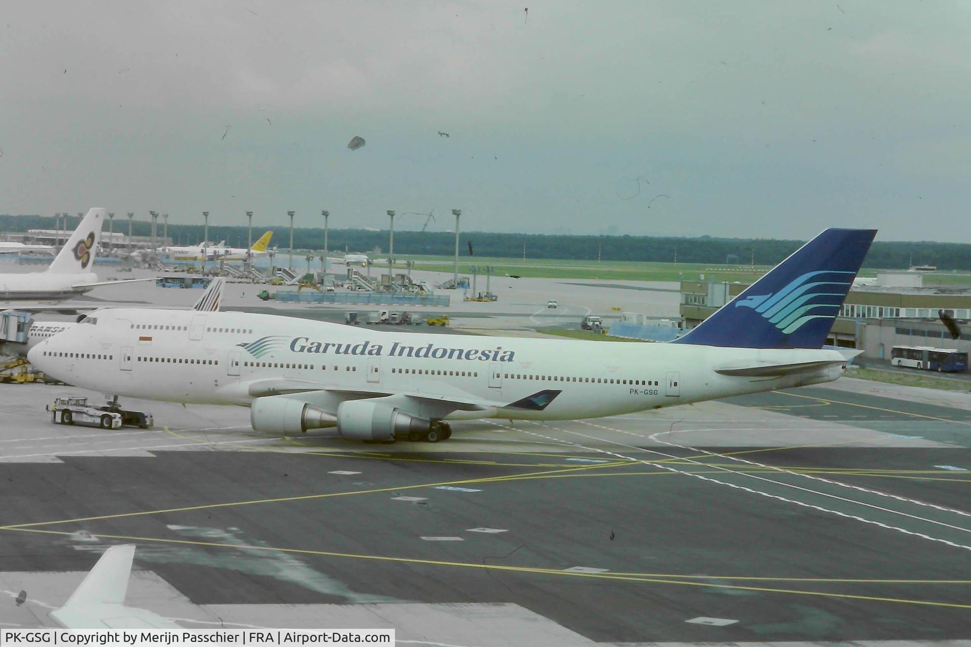 PK-GSG, 1993 Boeing 747-4U3 C/N 25704, eBay Slide