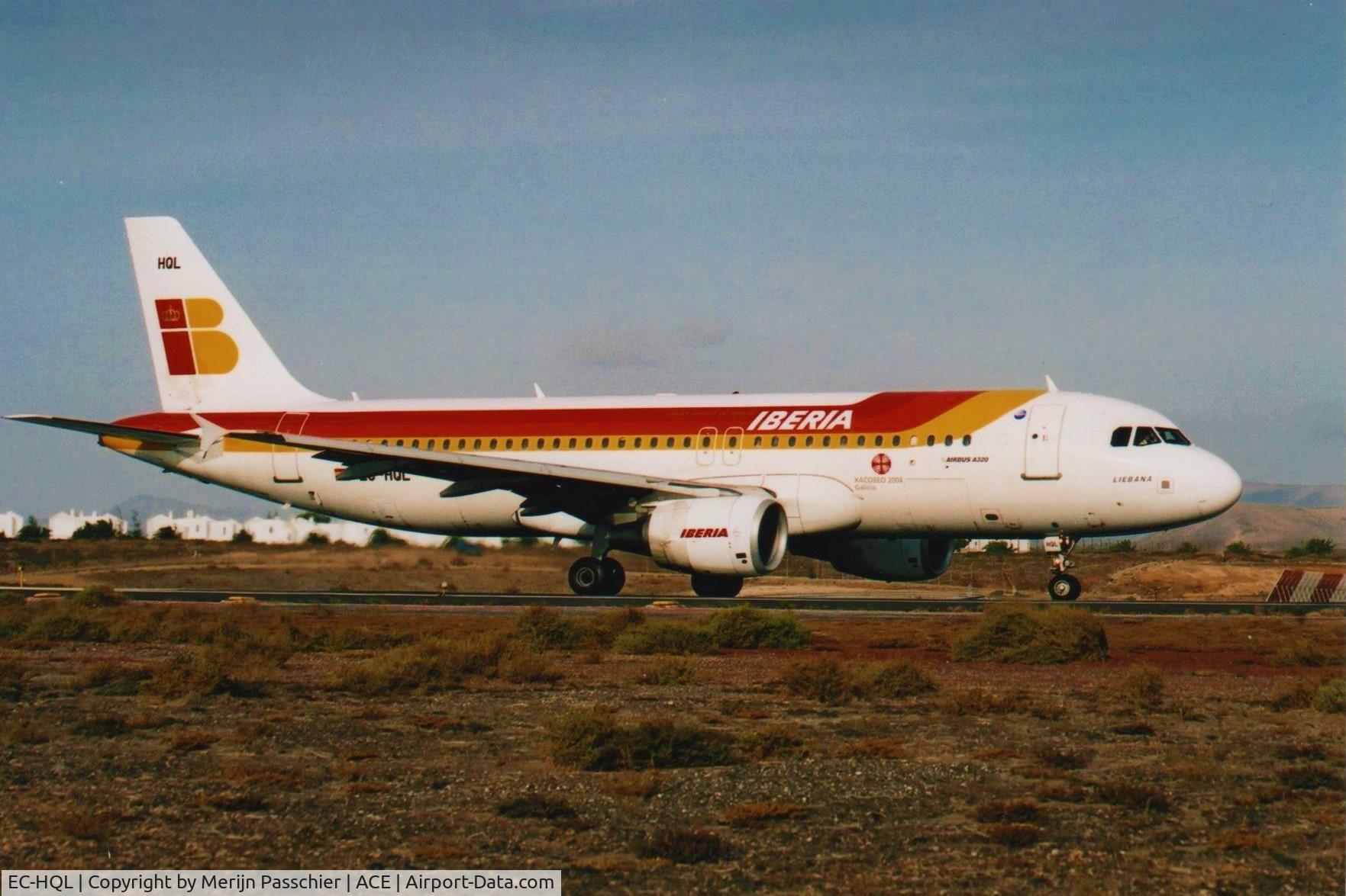 EC-HQL, 2001 Airbus A320-214 C/N 1461, bought slide