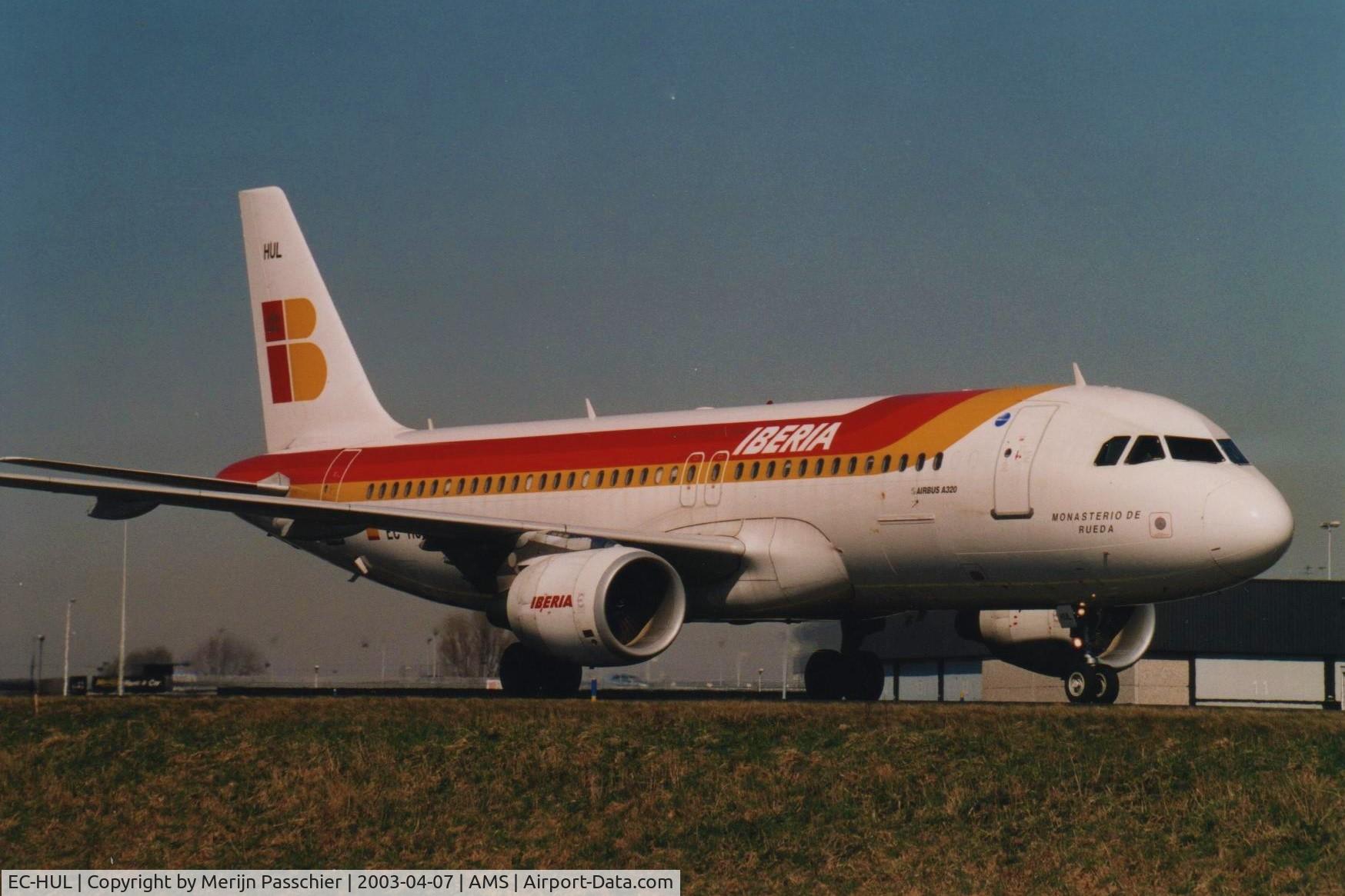 EC-HUL, 2000 Airbus A320-214 C/N 1347, bought photo
