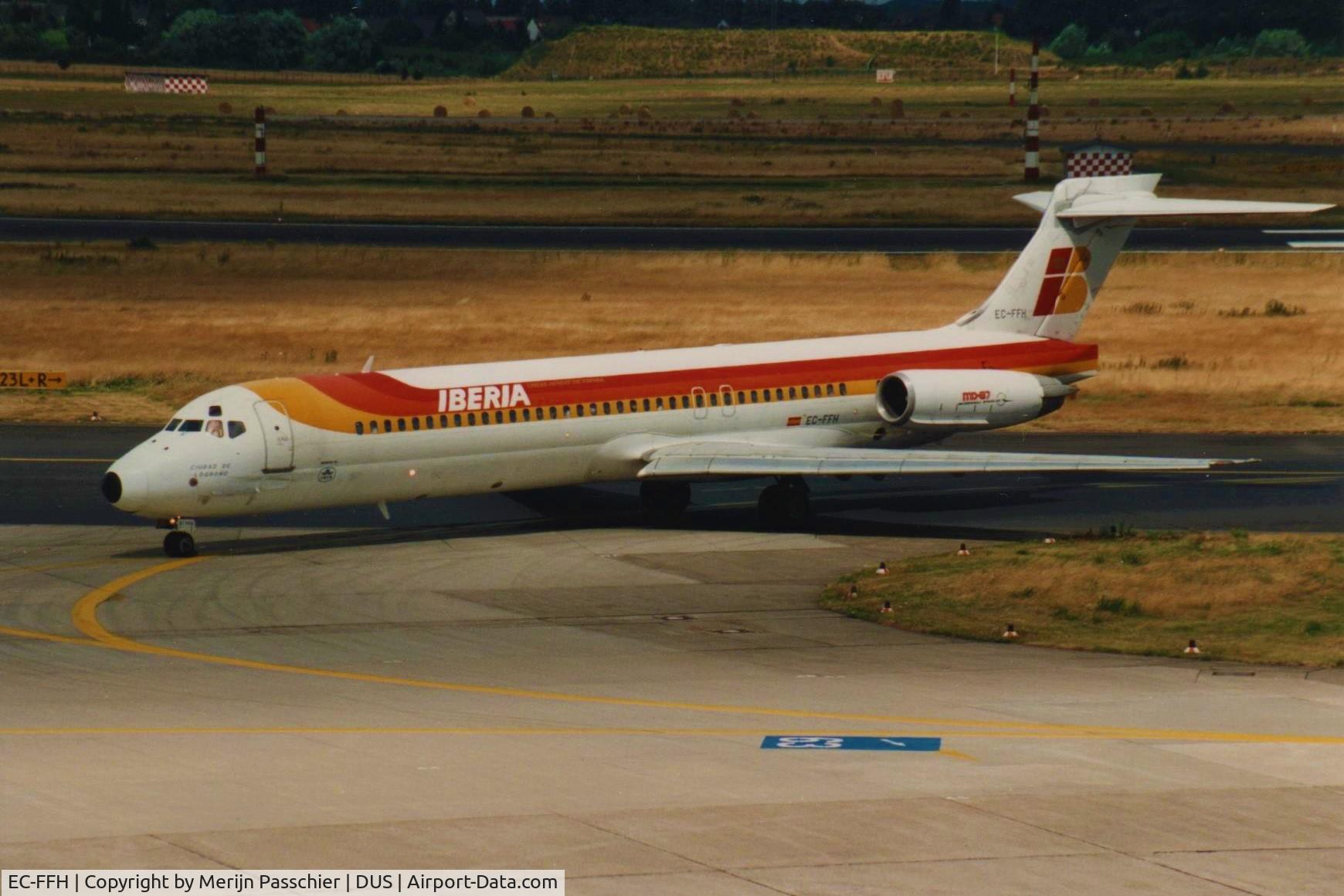EC-FFH, 1991 McDonnell Douglas MD-87 (DC-9-87) C/N 53211, bought photo